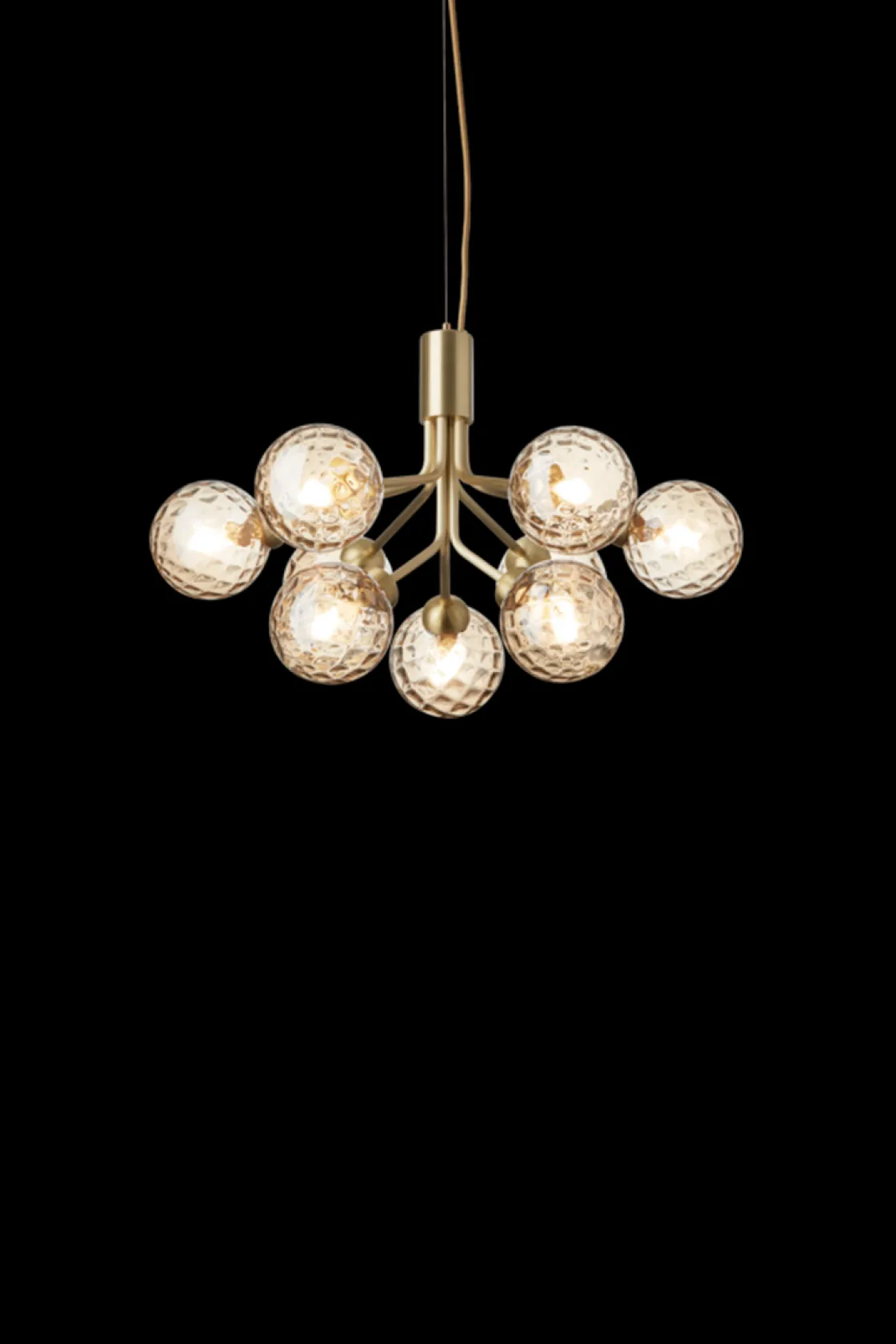 Nuura Baderomsbelysning Tak|Kjøkkenbelysning Tak<Apiales 9 /optic glass