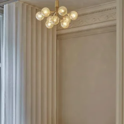 Nuura Baderomsbelysning Tak|Kjøkkenbelysning Tak<Apiales 9 /optic glass