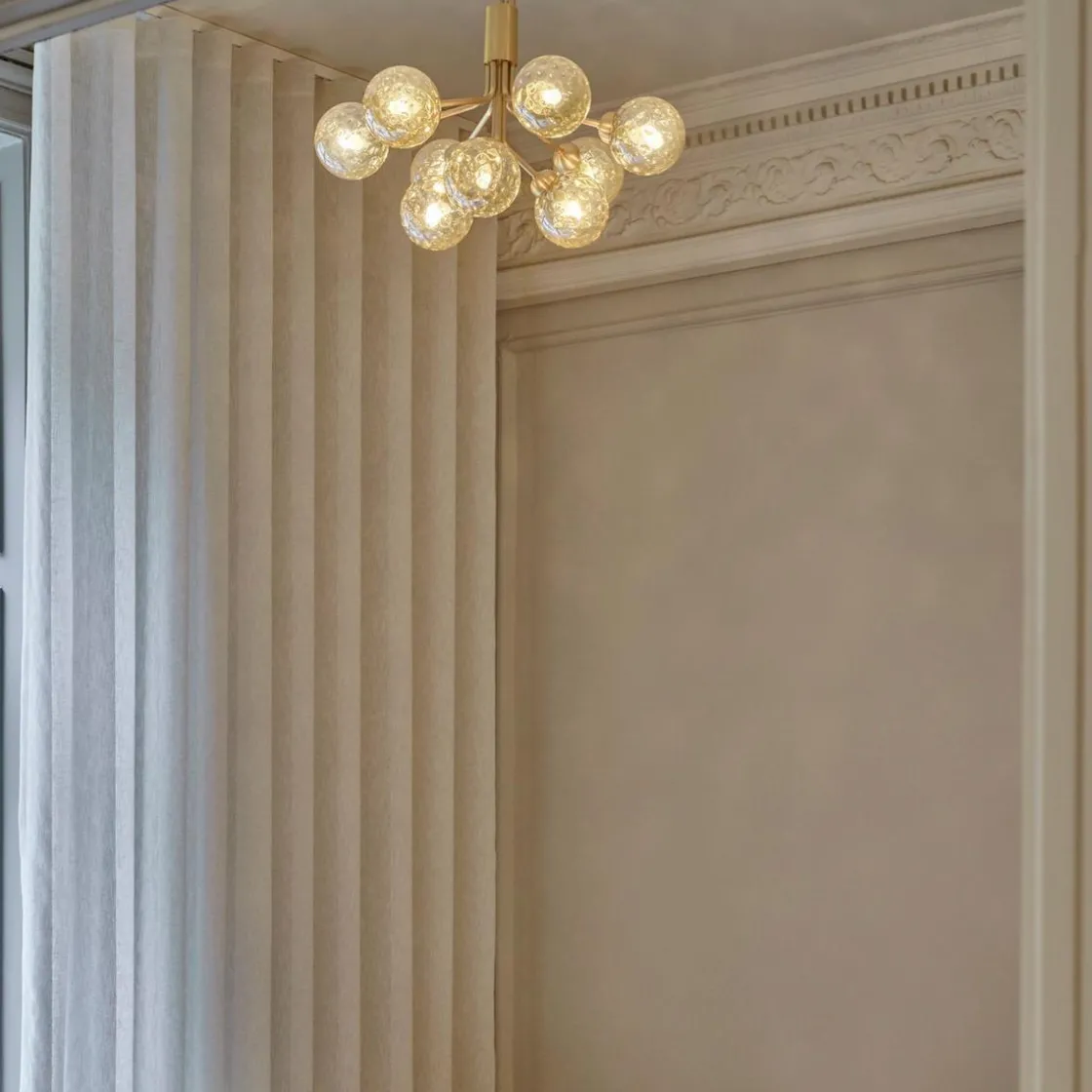 Nuura Baderomsbelysning Tak|Kjøkkenbelysning Tak<Apiales 9 /optic glass