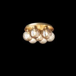 Nuura Kjøkkenbelysning Tak|Taklamper / Takplafonder<Apiales 7 plafond - børstet / optikk gull