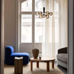 Nuura Baderomsbelysning Tak|Kjøkkenbelysning Tak<Apiales 9 /optic glass