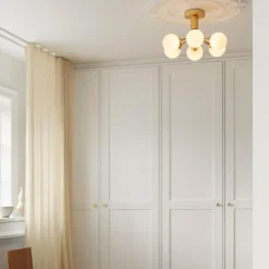 Nuura Kjøkkenbelysning Tak|Baderomsbelysning Tak<Apiales 6 taklampe børstet / opal glass