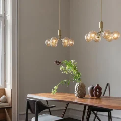 Nuura Baderomsbelysning Tak|Kjøkkenbelysning Tak<Apiales 6 taklampe / optic gold