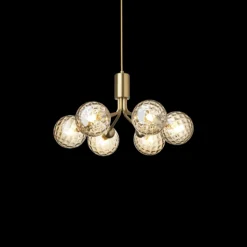 Nuura Baderomsbelysning Tak|Kjøkkenbelysning Tak<Apiales 6 taklampe / optic gold