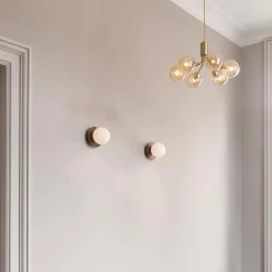 Nuura Baderomsbelysning Tak|Kjøkkenbelysning Tak<Apiales 6 taklampe / optic gold