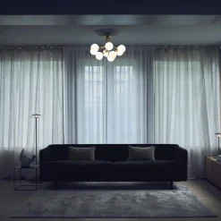 Nuura Kjøkkenbelysning Tak|Taklamper / Takplafonder<Apiales 9 taklampe messing/opal