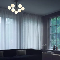 Nuura Kjøkkenbelysning Tak|Taklamper / Takplafonder<Apiales 9 taklampe messing/opal