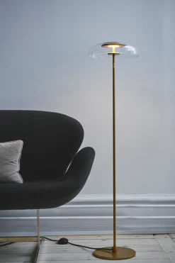 Nuura Interiørlamper Gulv<Blossi gulvlampe Nordic Gold