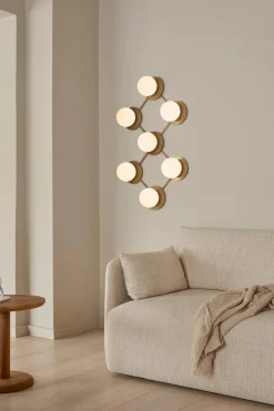 Nuura Baderomsbelysning Tak|Interiørlamper<Liila 7 taklampe/vegglampe - opal