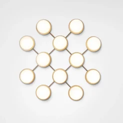 Nuura Baderomsbelysning Tak|Interiørlamper<Liila 12 taklampe/vegglampe - opal