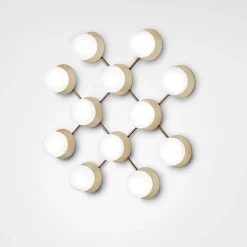 Nuura Baderomsbelysning Tak|Interiørlamper<Liila 12 taklampe/vegglampe - opal