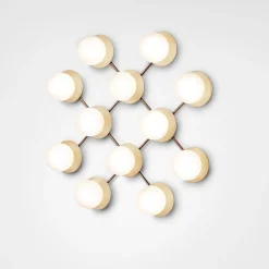 Nuura Baderomsbelysning Tak|Interiørlamper<Liila 12 taklampe/vegglampe - opal