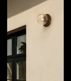 Nuura Utelamper - Klassiske Vegglamper|Baderomsbelysning Tak<Liila 1 utendørslampe - mørk /optic