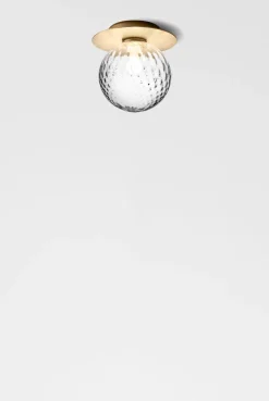 Nuura Baderomsbelysning Tak|Interiørlamper<Liila 1 vegglampe/taklampe - medium - nordic gold / optikk