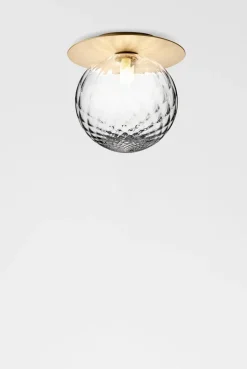 Nuura Baderomsbelysning Tak|Interiørlamper<Liila 1 vegglampe/taklampe - large - nordic gold / optikk