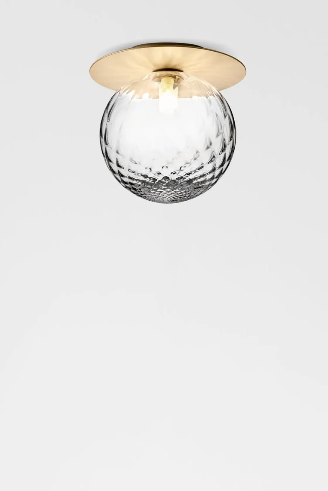 Nuura Baderomsbelysning Tak|Interiørlamper<Liila 1 vegglampe/taklampe - large - nordic gold / optikk