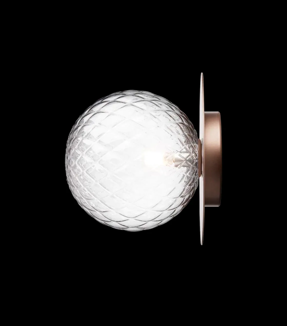 Nuura Baderomsbelysning Tak|Interiørlamper<Liila 1 vegglampe/taklampe - large - / optikk