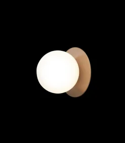 Nuura Baderomsbelysning Tak|Interiørlamper<Liila 1 vegglampe/taklampe - medium - bronse/opal