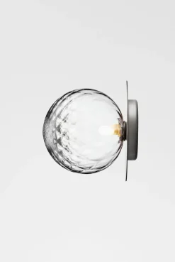 Nuura Baderomsbelysning Tak|Interiørlamper<Liila 1 vegglampe/taklampe - large - light silver/optic glass