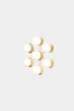 Nuura Baderomsbelysning Tak|Interiørlamper<Liila Star / opal glass