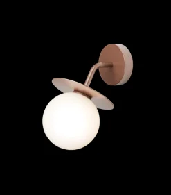 Nuura Utelamper - Klassiske Vegglamper|Baderomsbelysning Tak<Liila utendørslampe - bronse/opal