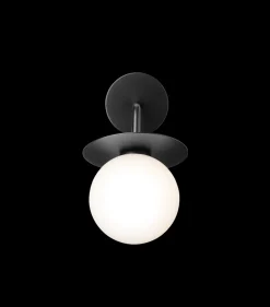 Nuura Utelamper - Klassiske Vegglamper|Baderomsbelysning Tak<Liila utendørslampe - svart/opal