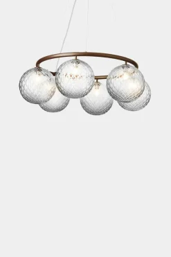 Nuura Baderomsbelysning Tak|Kjøkkenbelysning Tak<Miira 6 circular / optikk