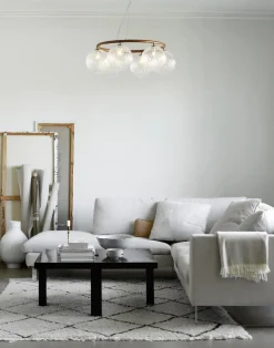 Nuura Baderomsbelysning Tak|Kjøkkenbelysning Tak<Miira 6 circular / optikk