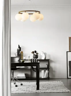 Nuura Baderomsbelysning Tak|Kjøkkenbelysning Tak<Miira 6 circular