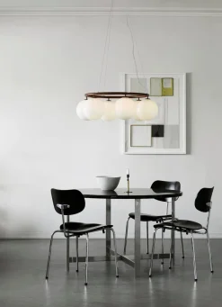 Nuura Baderomsbelysning Tak|Kjøkkenbelysning Tak<Miira 6 circular