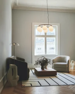 Nuura Baderomsbelysning Tak|Kjøkkenbelysning Tak<Miira 6 circular