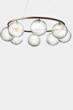 Nuura Baderomsbelysning Tak|Kjøkkenbelysning Tak<Miira 8 circular / optikk