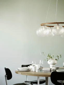 Nuura Baderomsbelysning Tak|Kjøkkenbelysning Tak<Miira 8 circular / optikk