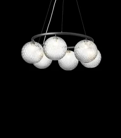 Nuura Baderomsbelysning Tak|Kjøkkenbelysning Tak<Miira 6 circular Grå