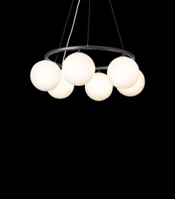 Nuura Baderomsbelysning Tak|Kjøkkenbelysning Tak<Miira 6 circular Grå