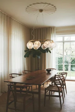 Nuura Baderomsbelysning Tak|Kjøkkenbelysning Tak<Miira 8 circular / optikk