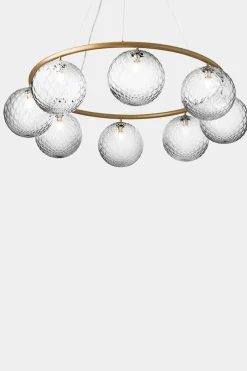 Nuura Baderomsbelysning Tak|Kjøkkenbelysning Tak<Miira 8 circular / optikk