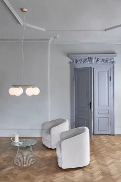 Nuura Baderomsbelysning Tak|Kjøkkenbelysning Tak<Miira 6 circular