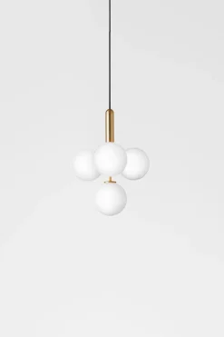 Nuura Baderomsbelysning Tak|Kjøkkenbelysning Tak<Miira 4 / opal