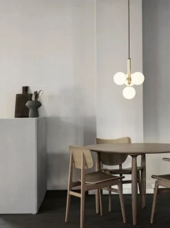 Nuura Baderomsbelysning Tak|Kjøkkenbelysning Tak<Miira 4 / opal