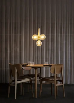 Nuura Baderomsbelysning Tak|Kjøkkenbelysning Tak<Miira 4 / opal