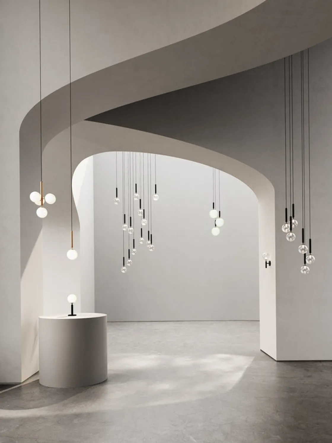 Nuura Kjøkkenbelysning Tak|Takpendler<Miira 13 / optikk