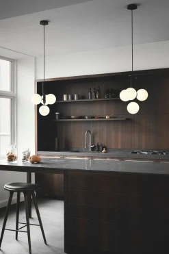 Nuura Baderomsbelysning Tak|Kjøkkenbelysning Tak<Miira 4 /optikk