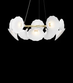 Nuura Takpendler|Kjøkkenbelysning Tak<Petalii 10 taklampe Hvit/messing