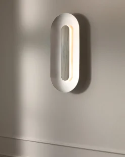 Nuura Baderomsbelysning Tak|Interiørlamper<Sasi Large vegglampe - Sølv