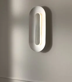 Nuura Baderomsbelysning Tak|Interiørlamper<Sasi Large vegglampe - Sølv