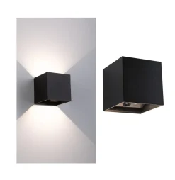 Paulmann Utelamper Med Opp/Ned Lys|Baderomsbelysning Vegg<Nyara oppladbar vegglampe opp/ned lys med sensor