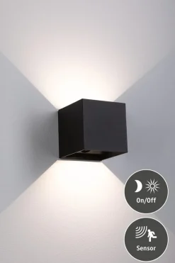 Paulmann Utelamper Med Opp/Ned Lys|Baderomsbelysning Vegg<Nyara oppladbar vegglampe opp/ned lys med sensor