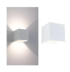 Paulmann Utelamper Med Opp/Ned Lys|Baderomsbelysning Vegg<Nyara oppladbar vegglampe opp/ned lys med sensor