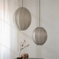 Oi Soi Oi Kjøkkenbelysning Tak|Takpendler<Silkeskjerm Oval Large - Cashmere